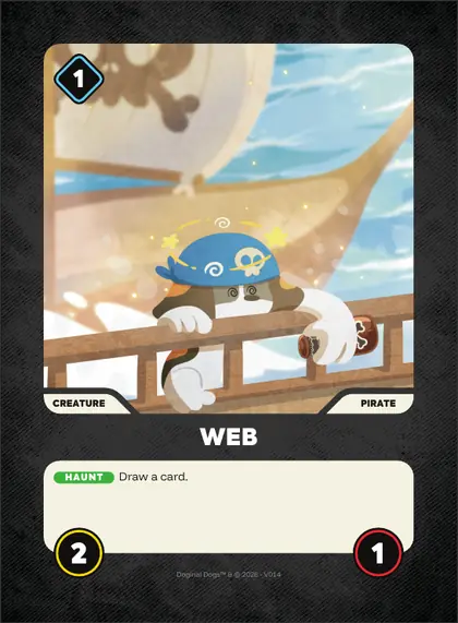 Web — Pirate creature, Doginal Dogs Legends TCG