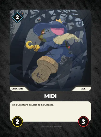 Midi — All creature, Doginal Dogs Legends TCG