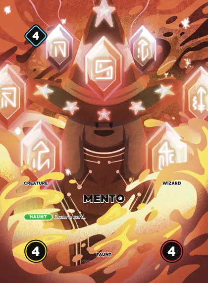 Mento — Wizard creature, Doginal Dogs Legends TCG