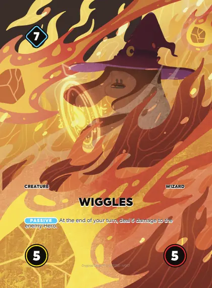 Wiggles — Wizard creature, Doginal Dogs Legends TCG