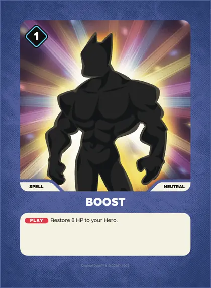 Boost — Neutral spell, Doginal Dogs Legends TCG